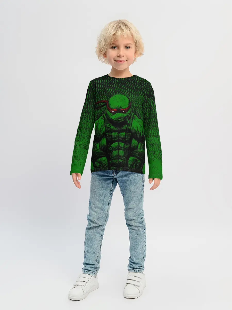 Детский лонгслив / ЧЕРЕПАШКИ МУТАНТЫ НИНДЗЯ