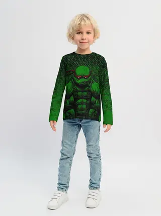 Детский лонгслив / ЧЕРЕПАШКИ МУТАНТЫ НИНДЗЯ