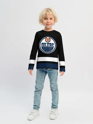 Детский лонгслив / Эдмонтон Ойлерз
