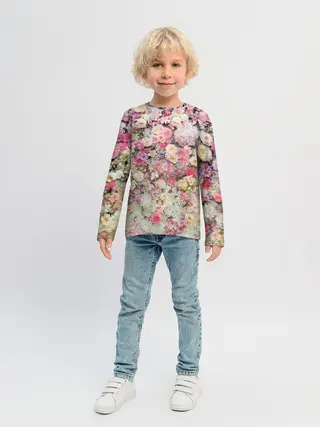 Детский лонгслив / ВЕСЕННИЕ НАСТРОЕНИЕ | SPRING MOOD