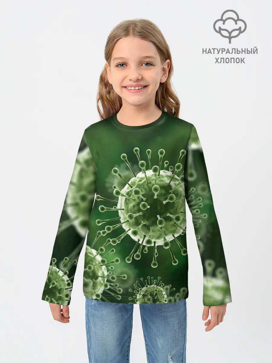 Детский лонгслив / COVID-19