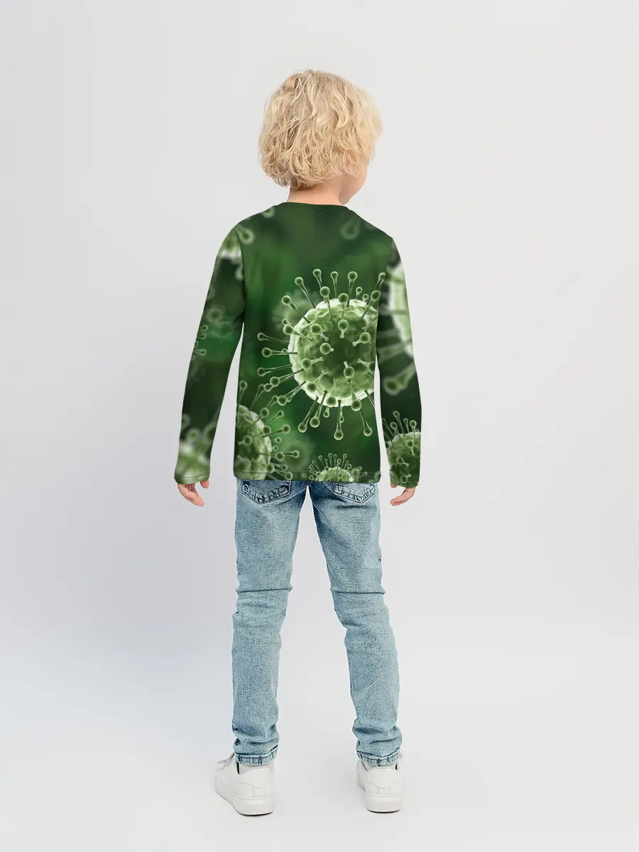 Детский лонгслив / COVID-19