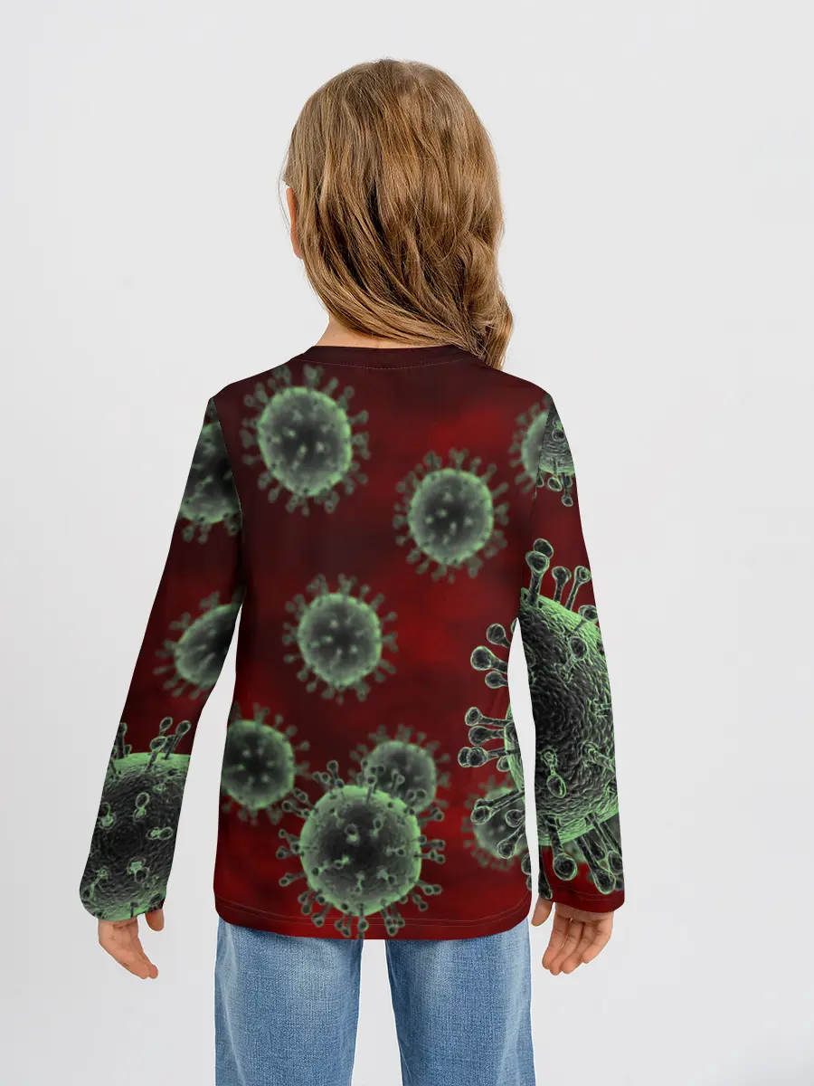 Детский лонгслив / COVID-19