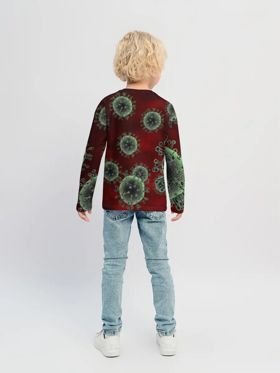 Детский лонгслив / COVID-19