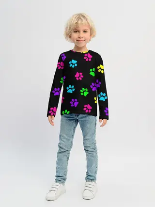 Детский лонгслив / ЛАПКИ