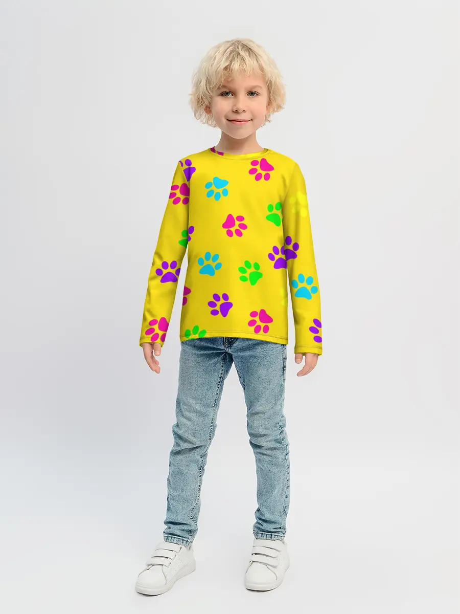 Детский лонгслив / ЛАПКИ