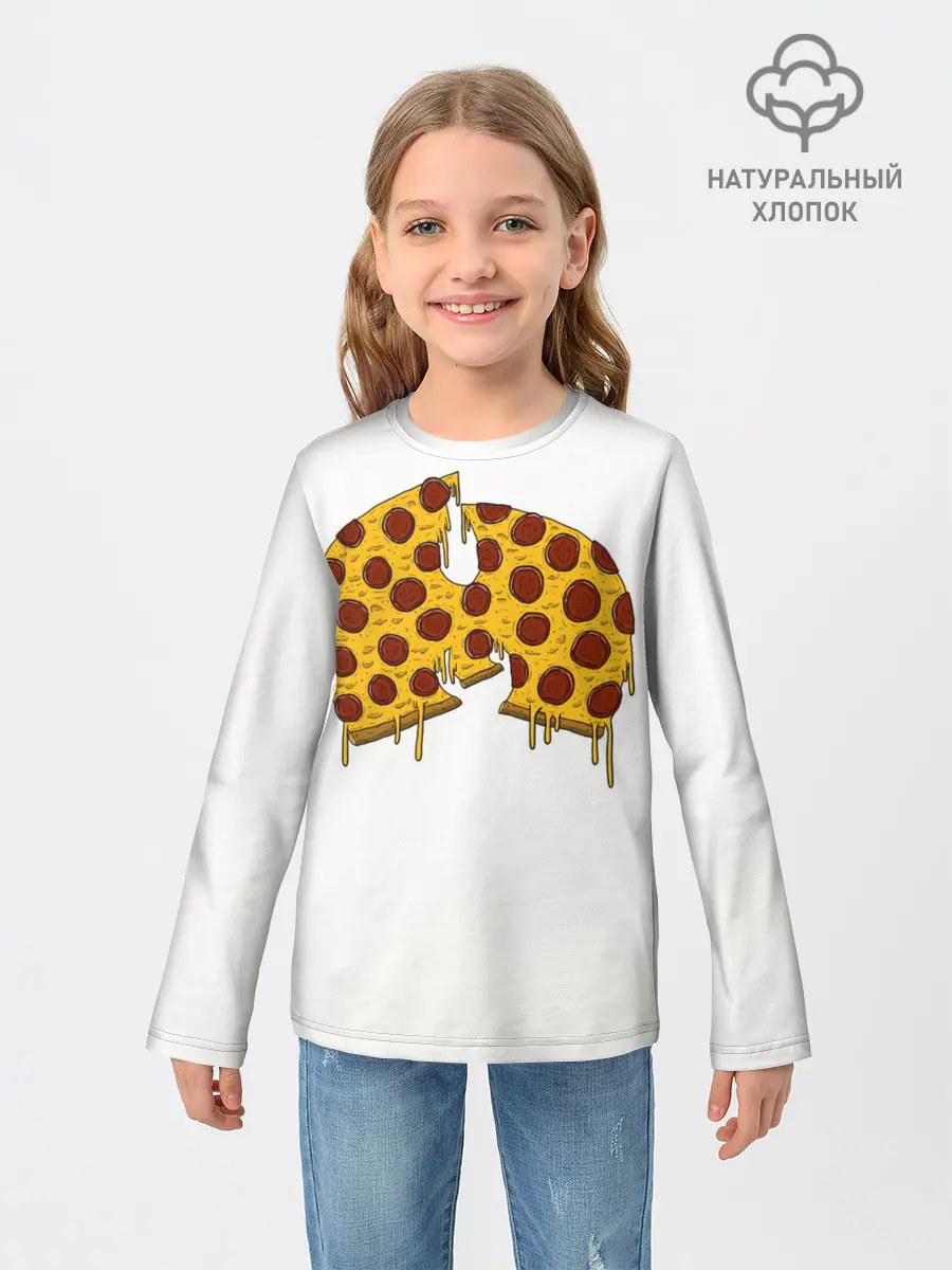 Детский лонгслив / Pizza Clan