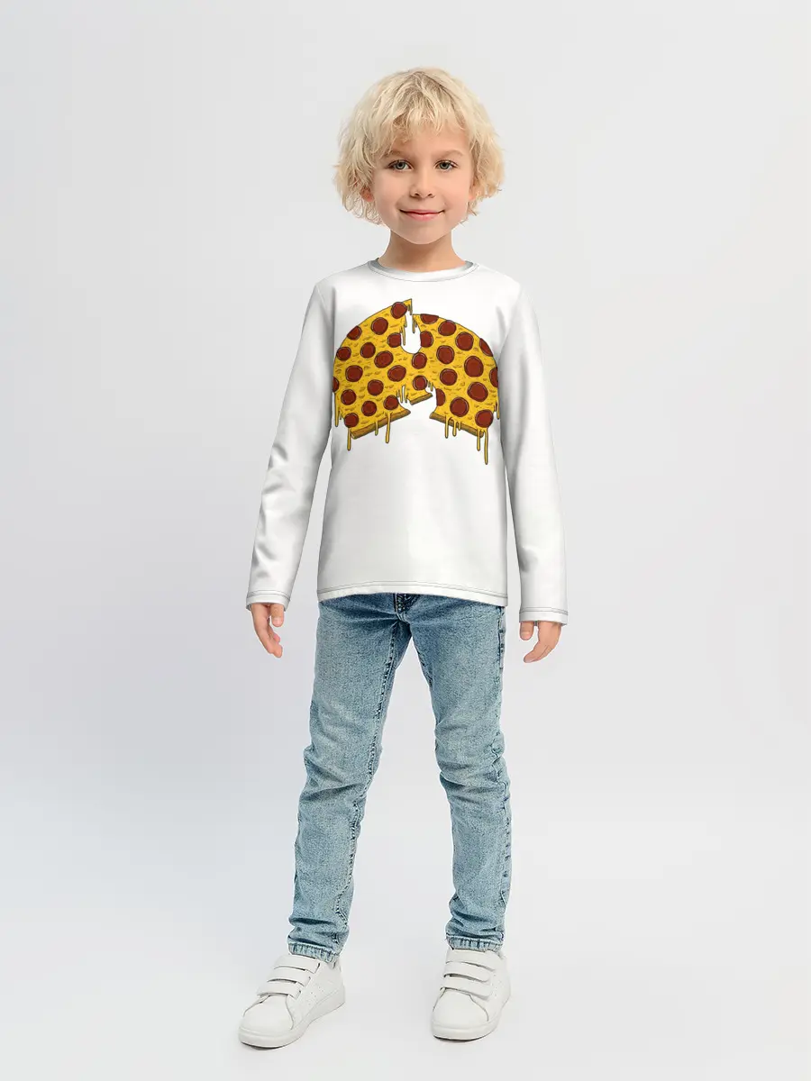 Детский лонгслив / Pizza Clan