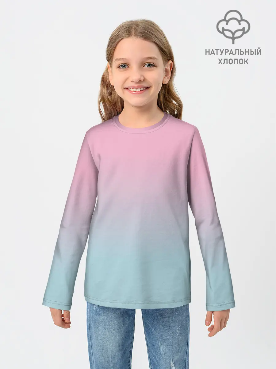 Детский лонгслив / НЕЖНОСТЬ