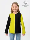 Детский лонгслив / BLACK YELLOW | ЧЕРНО ЖЕЛТЫЙ