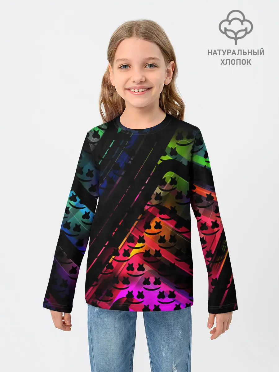 Детский лонгслив / MARSMELLO GRADIENT