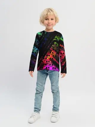 Детский лонгслив / MARSMELLO GRADIENT