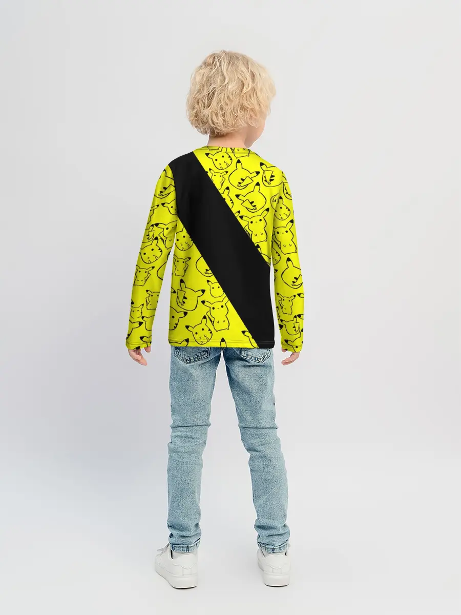 Детский лонгслив / Пикачу