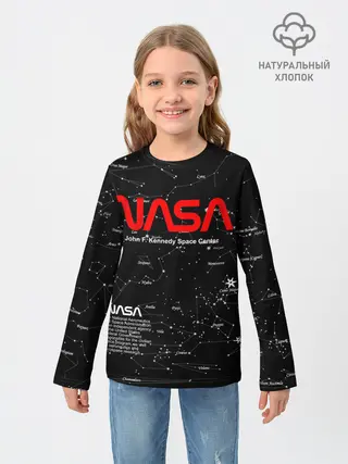 Детский лонгслив / NASA