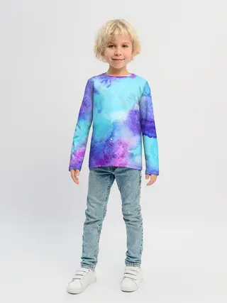Детский лонгслив / Краски