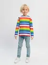 Детский лонгслив / Радужные полосы