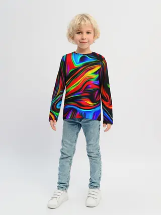 Детский лонгслив / ABSTRACT