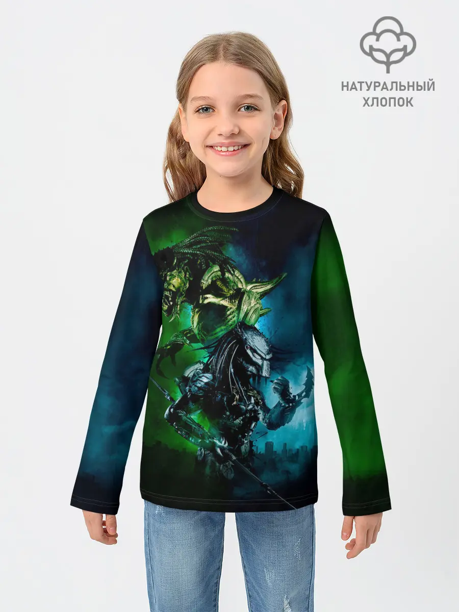 Детский лонгслив / PREDATOR