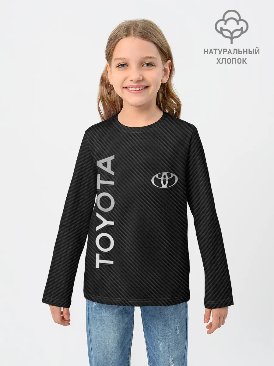 Детский лонгслив / Toyota CARBON