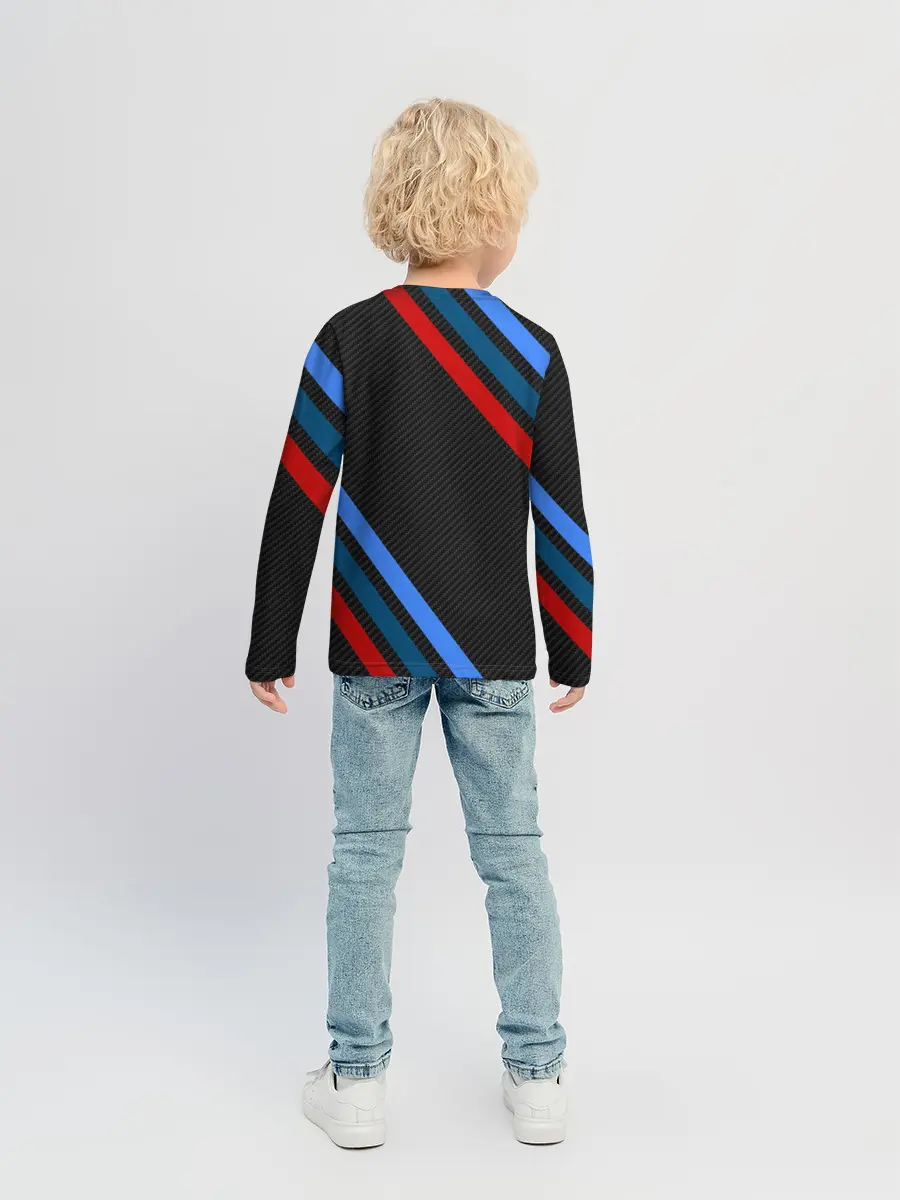 Детский лонгслив / BMW CARBON