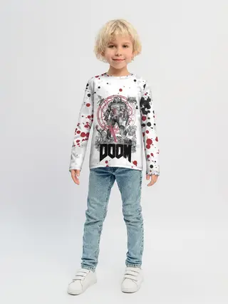 Детский лонгслив / Doom