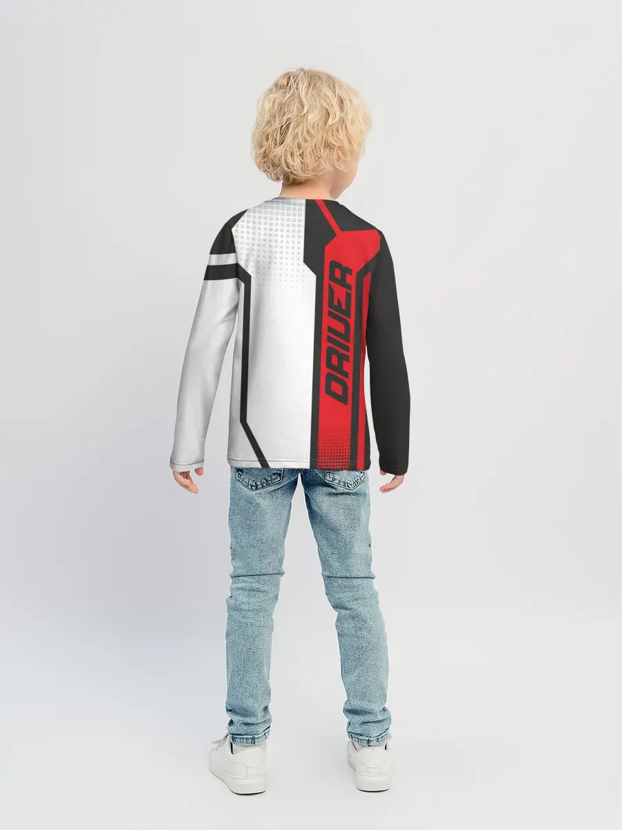 Детский лонгслив / Toyota Driver team