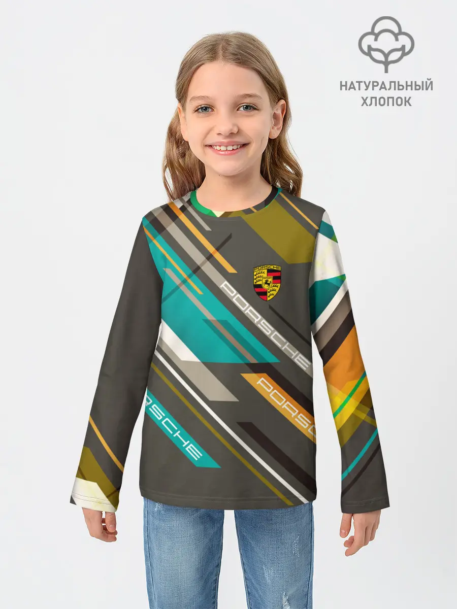 Детский лонгслив / PORSCHE | ПОРШЕ