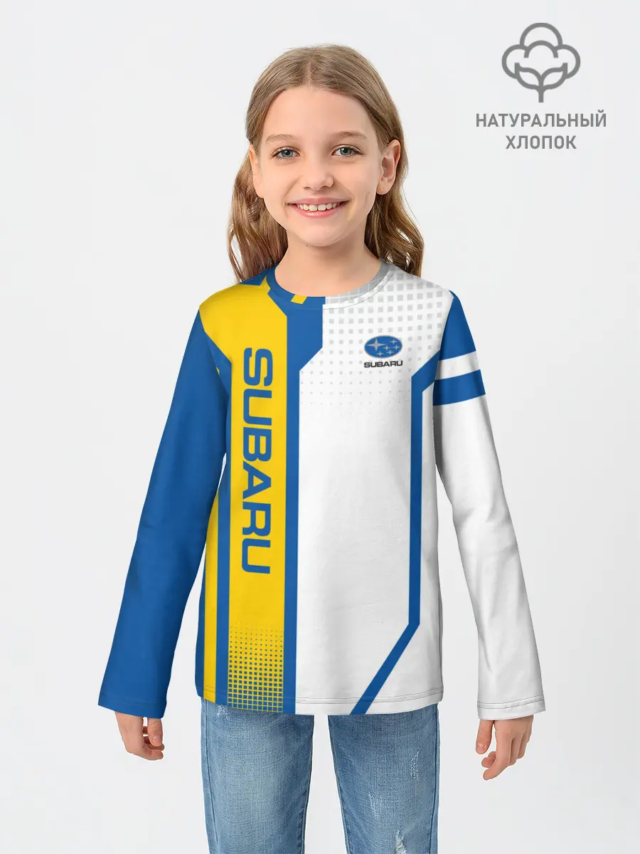 Детский лонгслив / Subaru Driver team