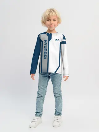Детский лонгслив / Hyundai Driver team