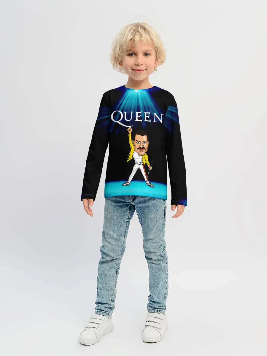 Детский лонгслив / Фреди Меркури