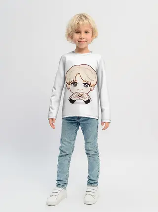 Детский лонгслив / BTS