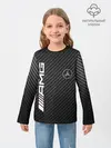 Детский лонгслив / MERCEDES CARBON
