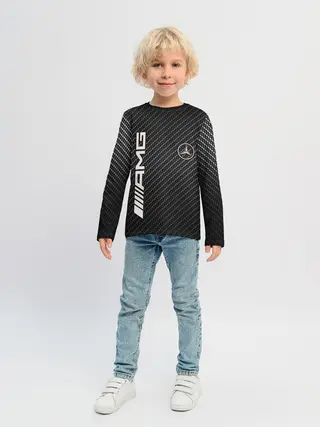 Детский лонгслив / MERCEDES CARBON