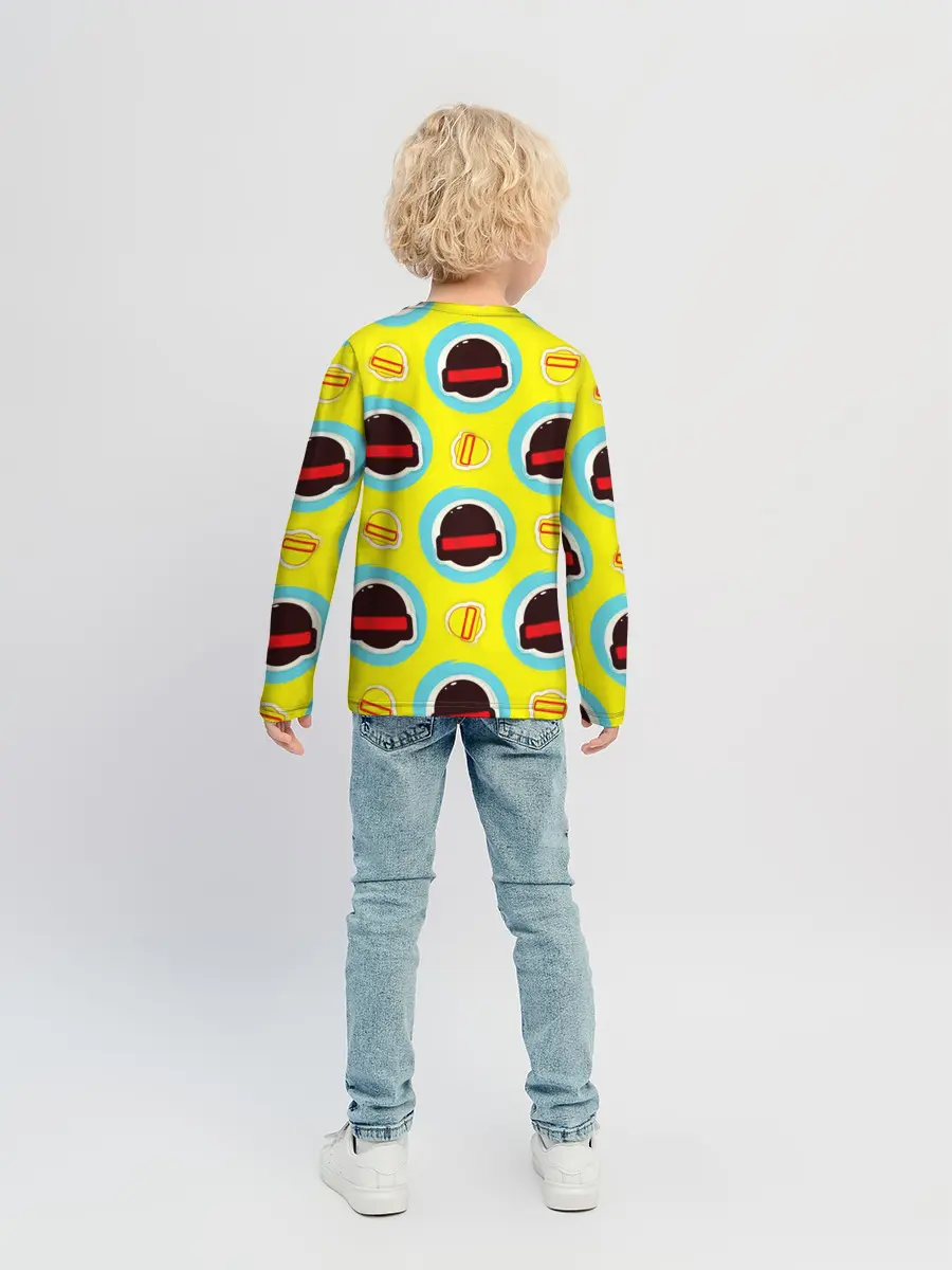 Детский лонгслив / PUBG | YELLOW