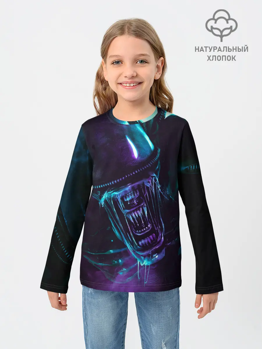 Детский лонгслив / ЧУЖОЙ