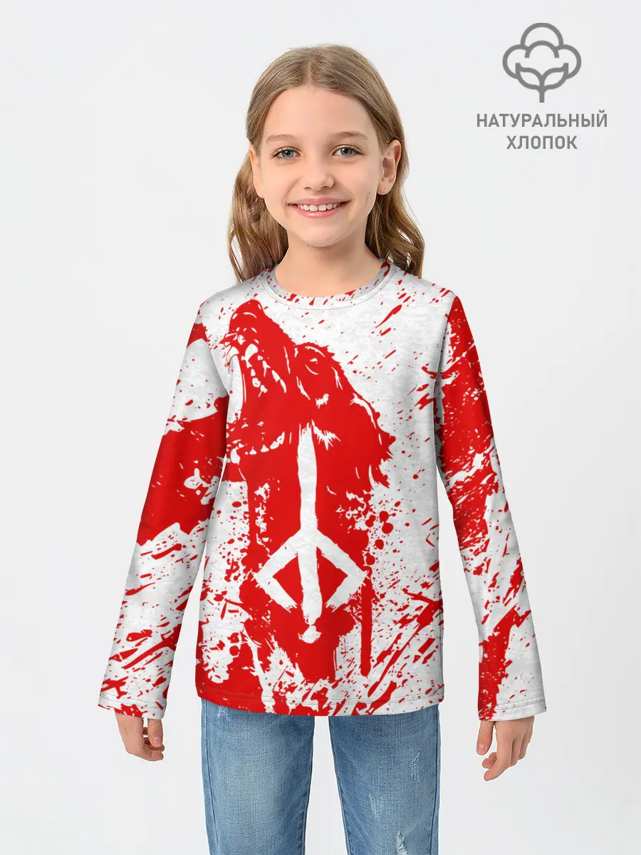 Детский лонгслив / BLOODBORNE