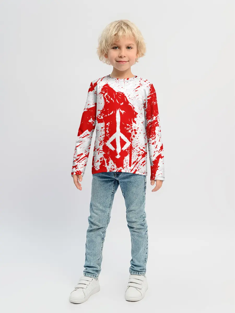 Детский лонгслив / BLOODBORNE