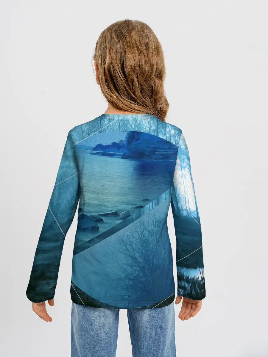 Детский лонгслив / ОЗЕРО