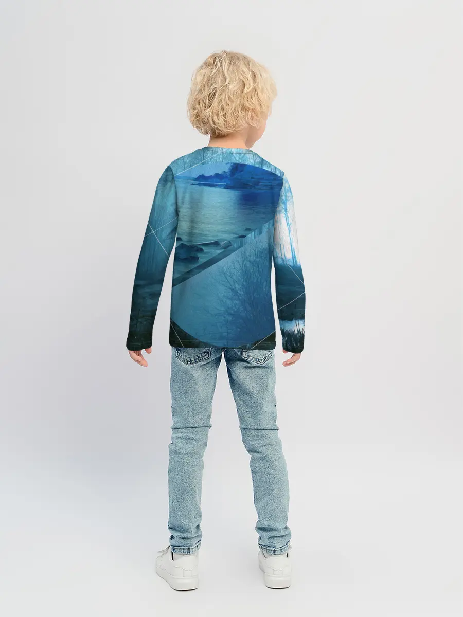 Детский лонгслив / ОЗЕРО