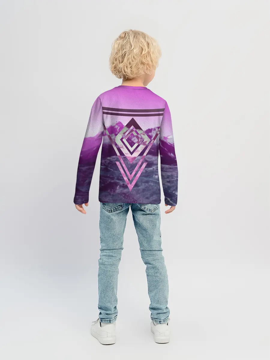 Детский лонгслив / ИЗУМРУД