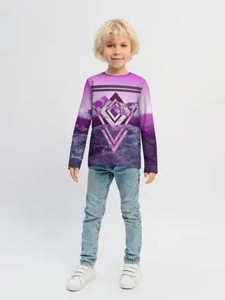 Детский лонгслив / ИЗУМРУД