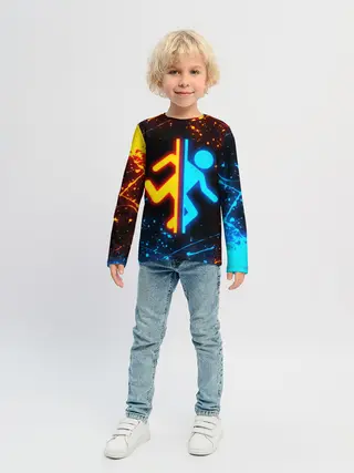 Детский лонгслив / PORTAL 2 | ПОРТАЛ 2