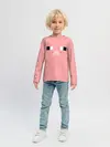Детский лонгслив / Minecraft Pig