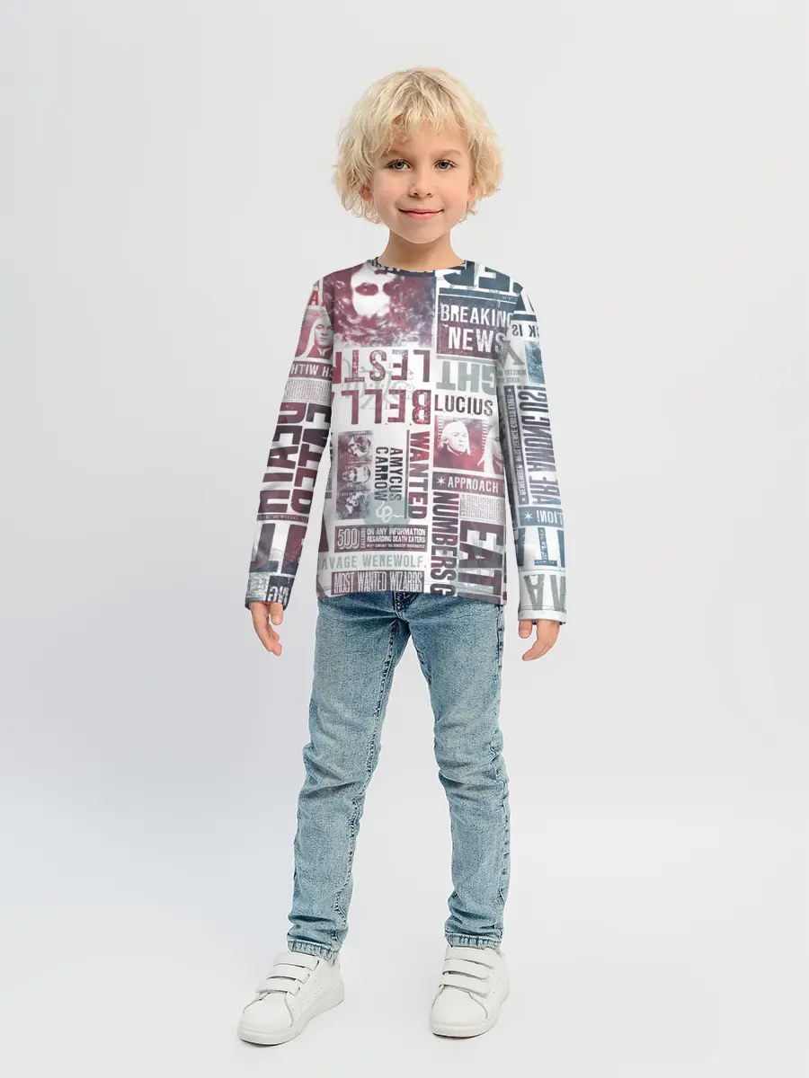 Детский лонгслив / Гарри Поттер