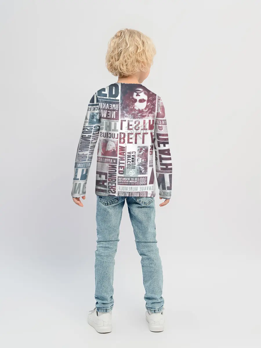 Детский лонгслив / Гарри Поттер