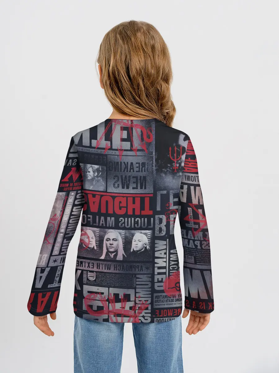 Детский лонгслив / Гарри Поттер