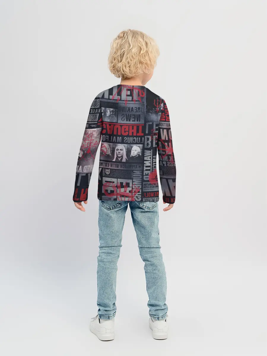 Детский лонгслив / Гарри Поттер