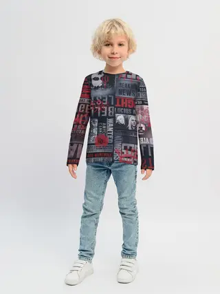 Детский лонгслив / Гарри Поттер