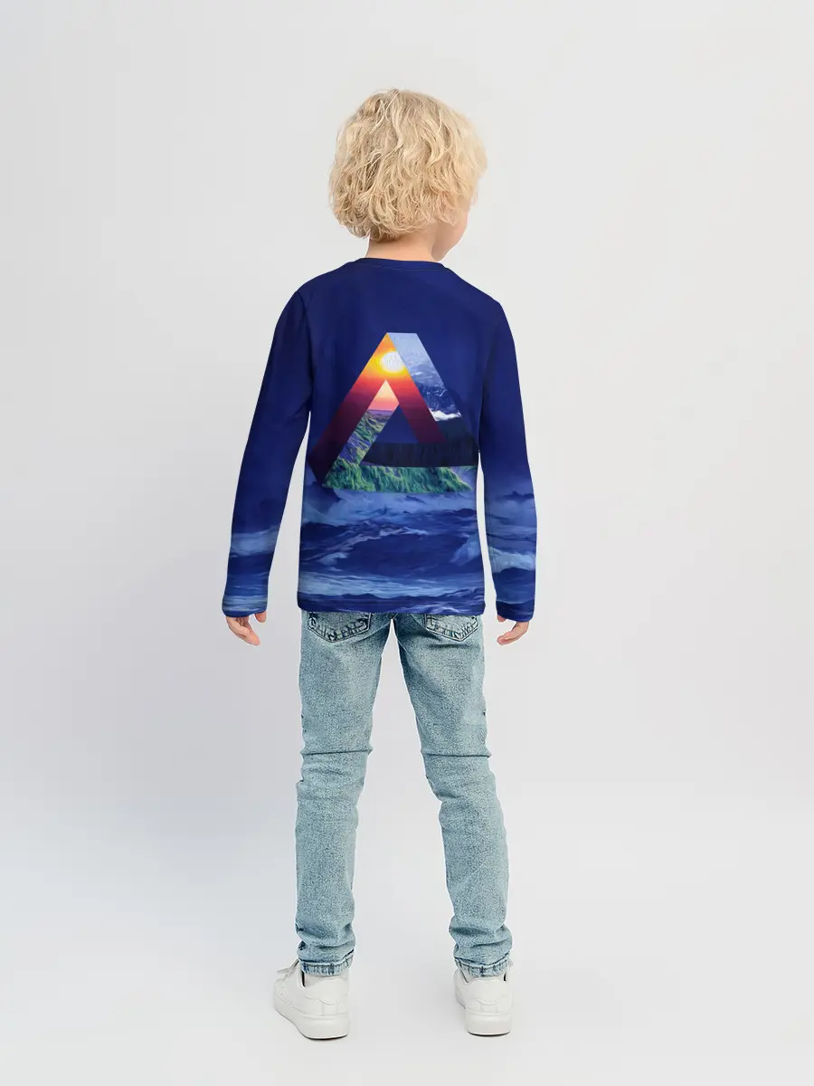 Детский лонгслив / TWISTED REALITY