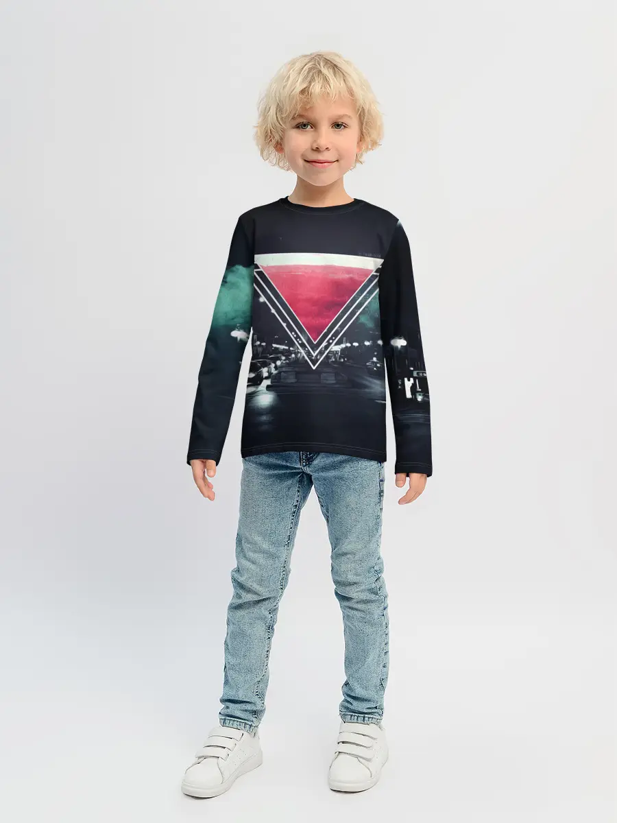 Детский лонгслив / MUSIC